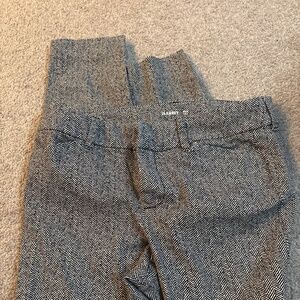 Old navy pixie ankle pants herringbone color 4